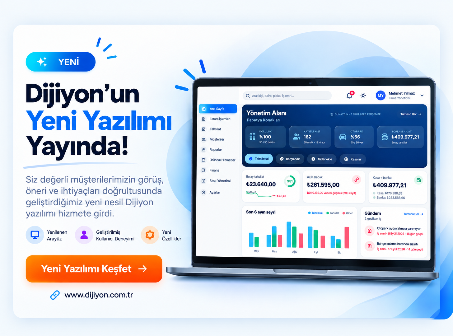 Dijiyon'un yeni yazılımı yayında - Yeni yazılımı keşfet